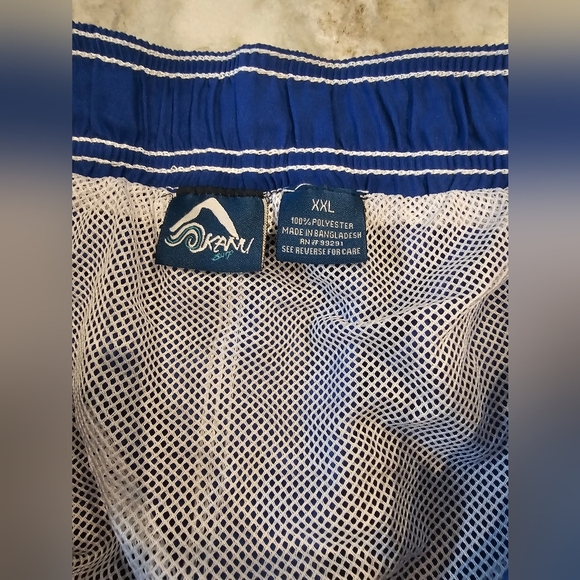 KANU SURF Men's Barracuda Royal Blue swim trunks Shorts drawstring front XXL - Picture 5 of 10